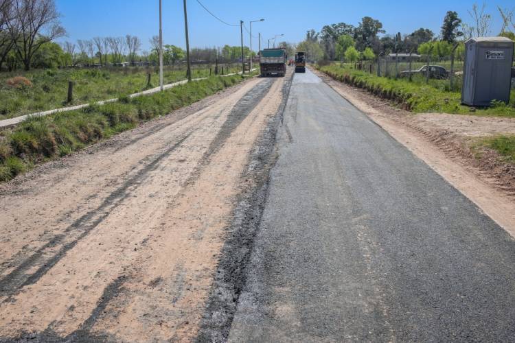 El plan de pavimentación llega a Ruta 3