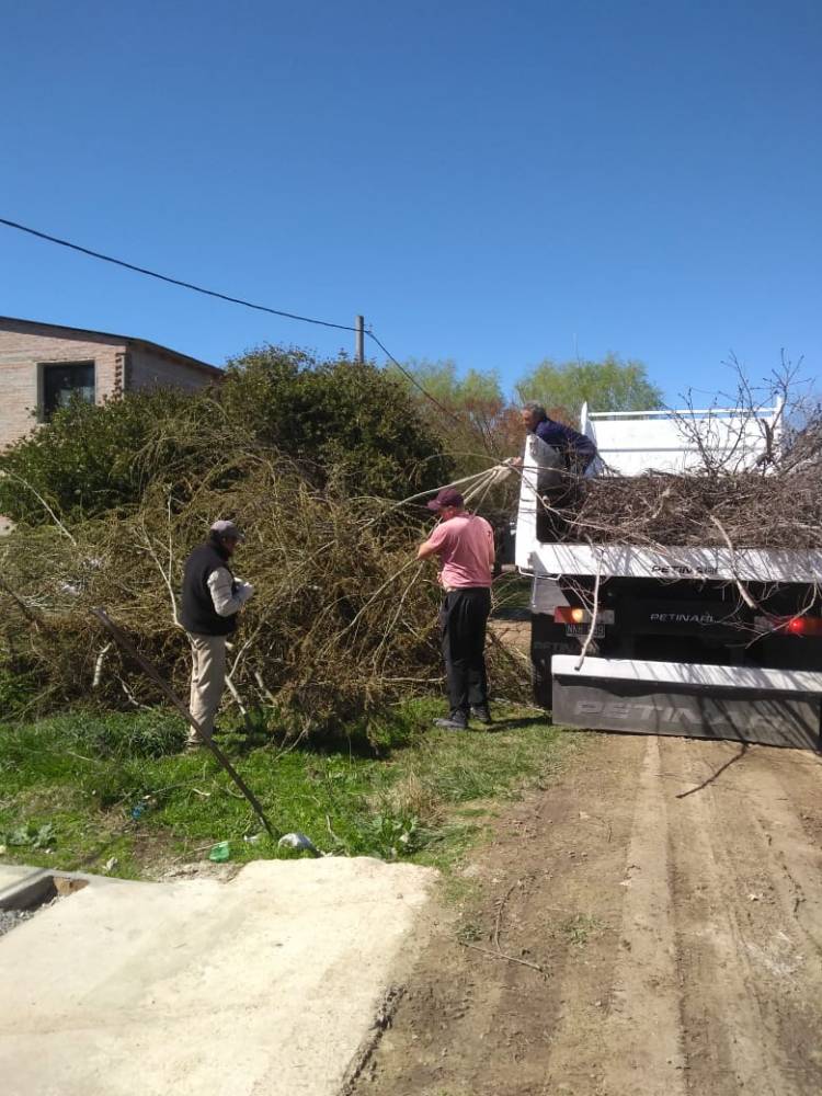 El Municipio continúa con las tareas de mantenimiento