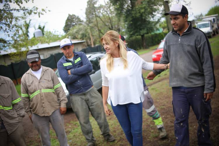Marisa Fassi con agenda social y productiva