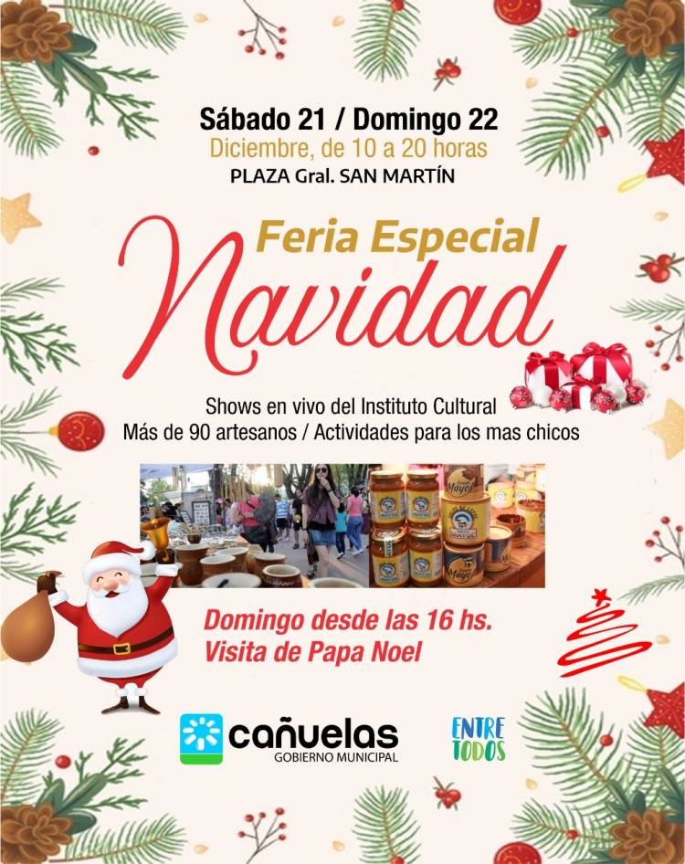 Se viene la Feria Especial de Navidad 2019