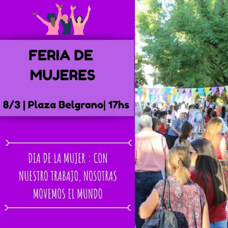 Feria de Mujeres en el Día de la Mujer 