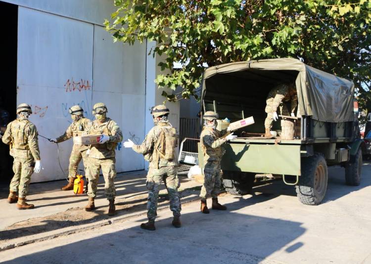 El Municipio distribuyó 20 mil raciones de alimentos asistido por el Ejército