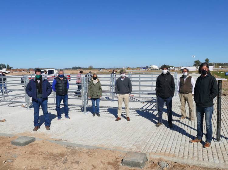 Se reactivaron las obras del Mercado Agroganadero próximo a su apertura