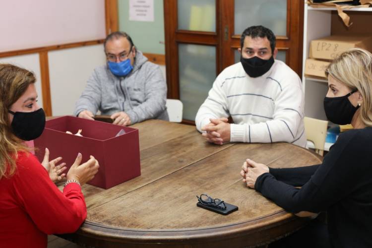 Marisa Fassi mantuvo una reunión con autoridades del Consejo Escolar