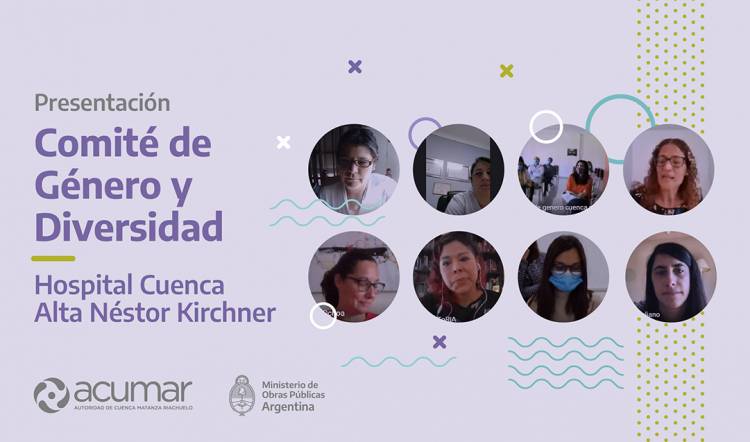 Se presentó el Comité de Género del Hospital Cuenca Alta de Cañuelas