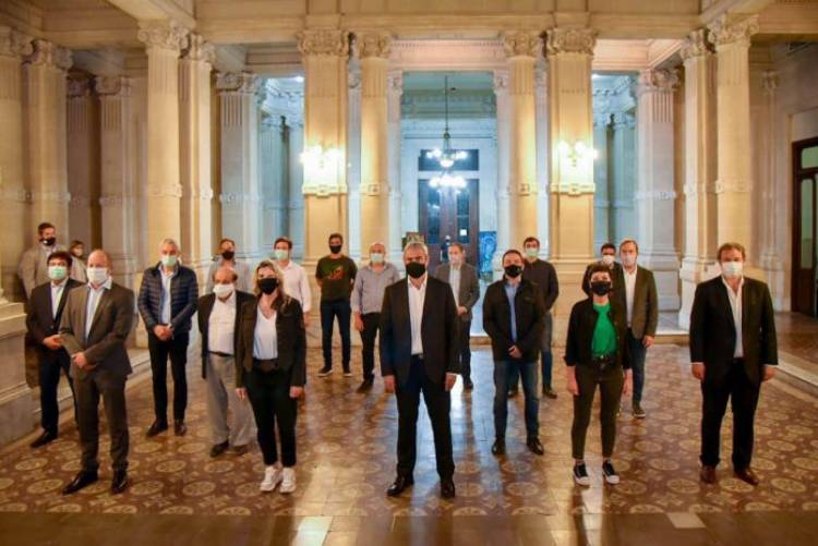 Los mandatarios de la Tercera Sección se reunieron con el ministro Jorge Ferraresi