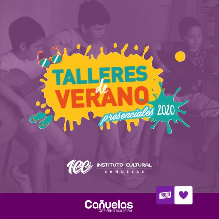 Nueva grilla de talleres presenciales en el Instituto Cultural
