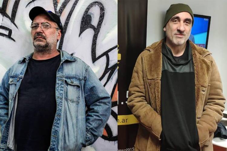 Miguel Rep y Pedro Saborido en el Instituto Cultural Cañuelas