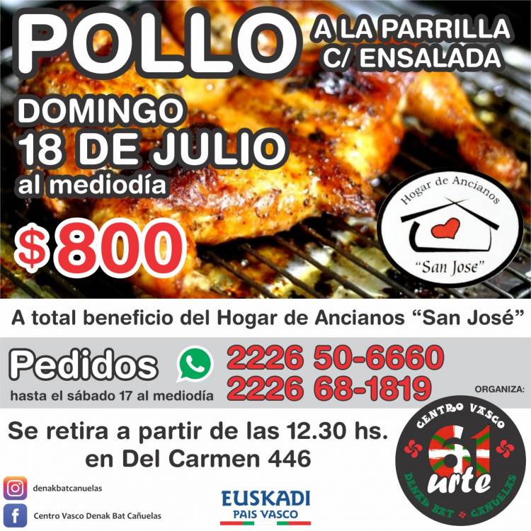 JORNADA SOLIDARIA A  TOTAL BENEFICIO DEL HOGAR DE ANCIANOS SAN JOSÉ