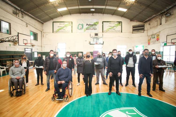 Comenzó a implementarse el Programa de Fortalecimiento a clubes de barrio en Cañuelas