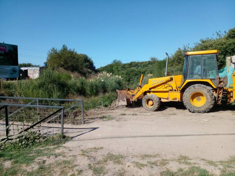  Comienzan con la construcción de puentes y desagües en Máximo Paz