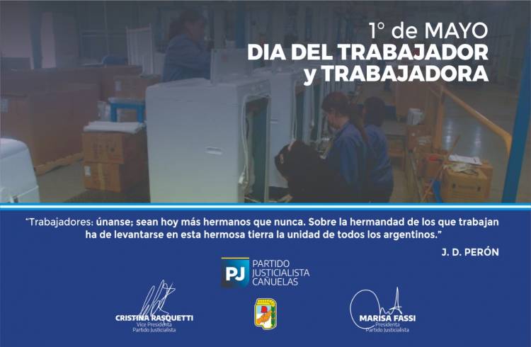 1° de Mayo - Día del Trabajador y de la Trabajadora