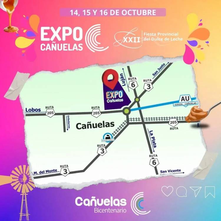Comienza Expo Cañuelas y Fiesta del Dulce de Leche