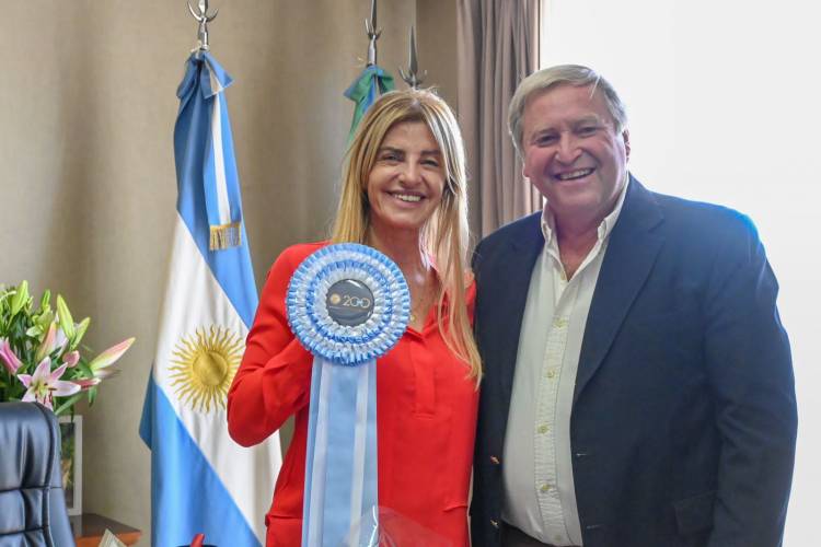  La intendenta recibió a los criadores de Shorthorn por los 200 años de la llegada de Tarquino