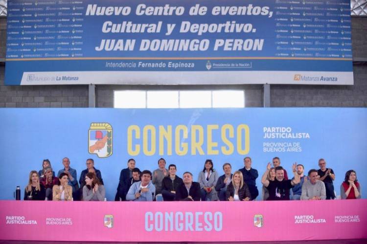 Marisa Fassi y Gustavo Arrieta participaron del Congreso del PJ bonaerense 