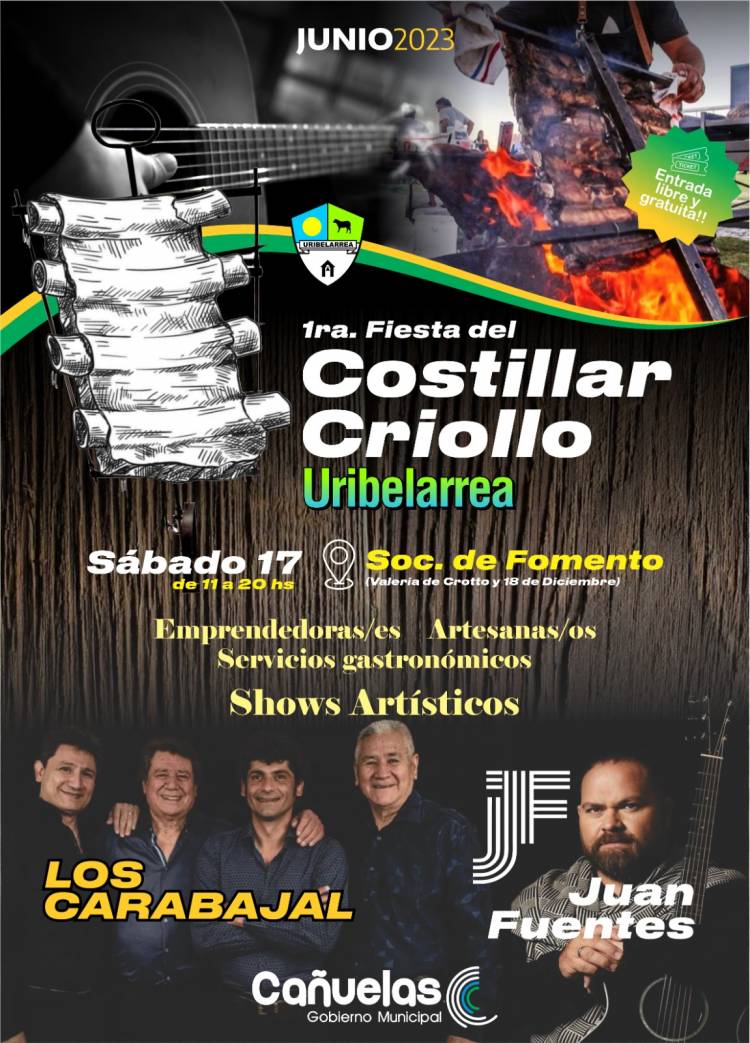 Primera Fiesta del Costillar Criollo en Uribelarrea