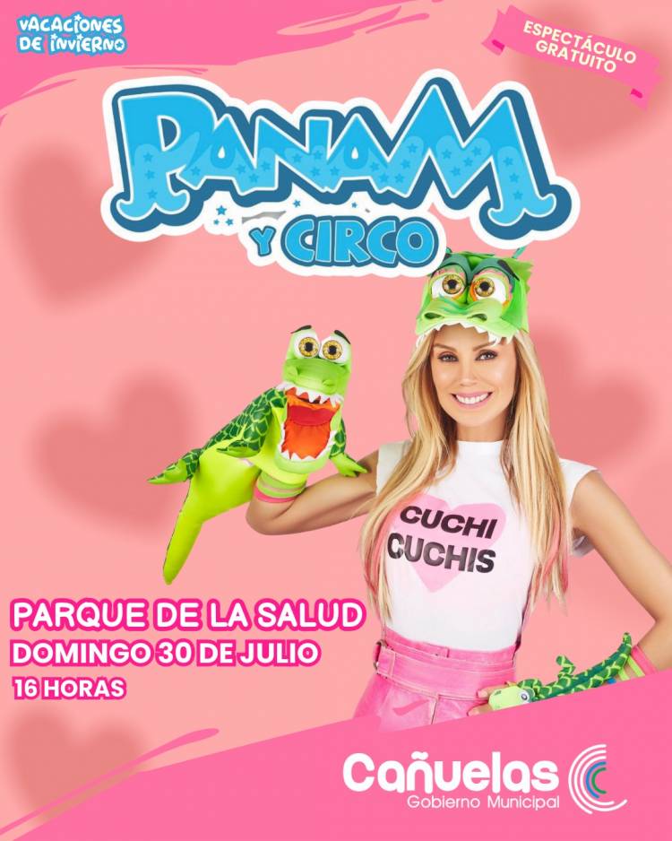 SHOW DE PANAM Y CIRCO EN EL PARQUE DE LA SALUD