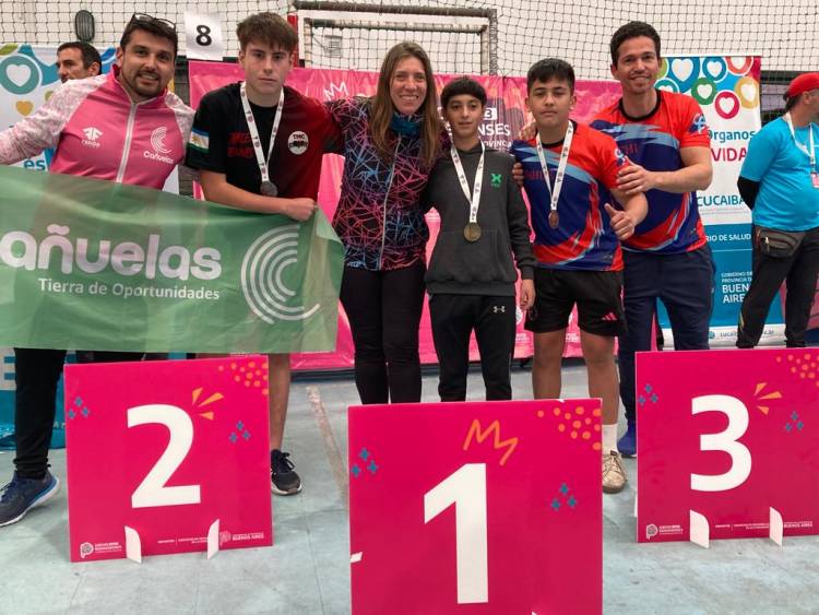 CAÑUELAS LOGRÓ DOS MEDALLAS MÁS EN LA PENÚLTIMA JORNADA