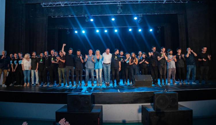 Con un acto en el Cine Teatro Cañuelas se presentó la oficialización de la Escuela de Música Popular en Cañuelas