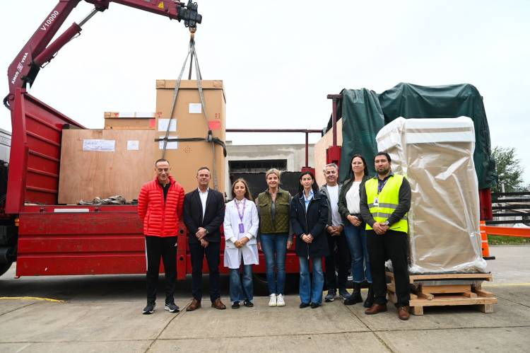 EL RESONADOR MAGNÉTICO LLEGÓ AL HOSPITAL CUENCA ALTA NÉSTOR KIRCHNER