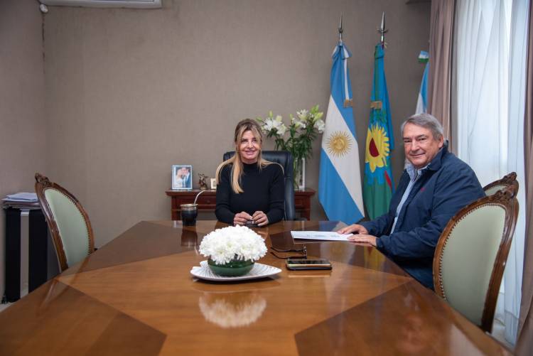 Marisa Fassi recibió al Ministro Jorge D´Onofrio