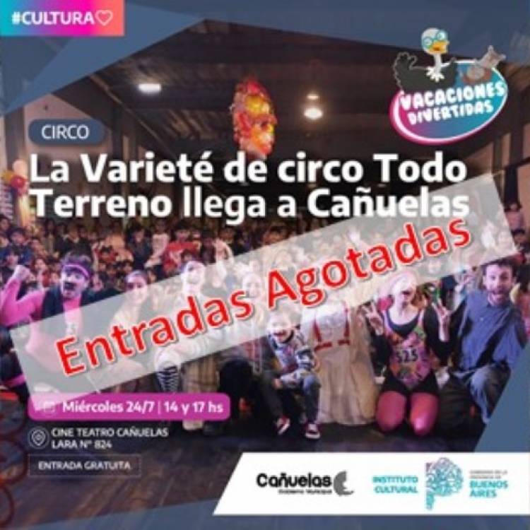 Entrada agotadas para La Varieté de circo Todo Terreno