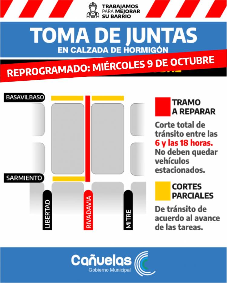Continúan con la limpieza y toma de juntas