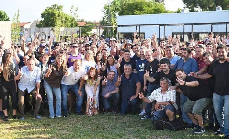 Marisa Fassi y Gustavo Arrieta celebraron el Día del Militante en La Matanza