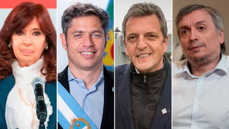 Máximo convocó a Kicillof, Cristina y Massa a una reunión del PJ bonaerense