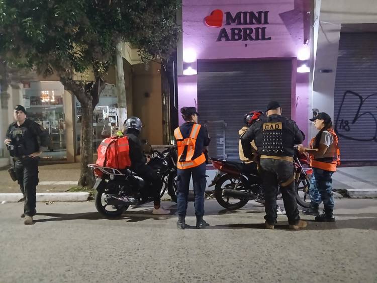 Se realizó un operativo de saturación vehicular con controles dinámicos y resultados positivos