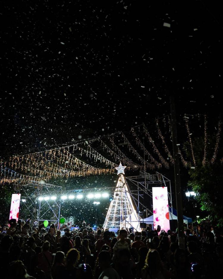 Cañuelas culminó su Semana Navideña con un show multitudinario