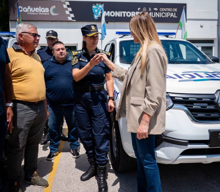 Marisa Fassi sumó nuevos móviles para garantizar más patrullaje en Cañuelas