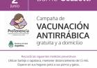Esta semana continúa el plan de vacunación antirrábica a domicilio