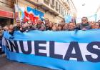 La militancia de Cañuelas fue a respaldar a Cristina al Instituto Patria