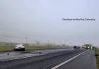 ACCIDENTE FATAL EN LA RUTA 205 EN UN ESCENARIO DE NIEBLA CERRADA