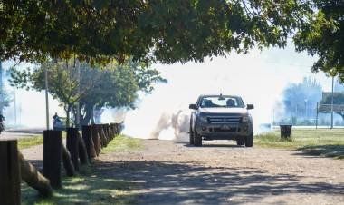 Continúan los operativos de fumigación contra el Dengue