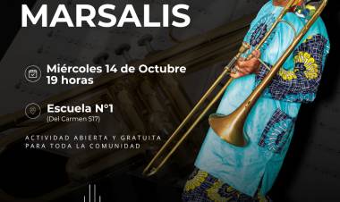 DELFEAYO MARSALIS BRINDARÁ UNA CLASE MAGISTRAL GRATUITA Y ABIERTA A TODA LA COMUNIDAD