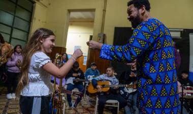 DELFEAYO MARSALIS BRINDÓ UNA CLASE MAGISTRAL GRATUITA EN CAÑUELAS