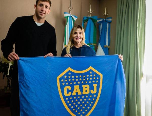 MARISA FASSI RECIBIÓ A AGUSTÍN “PIPI” BARREIRO, CAMPEÓN DE AMÉRICA