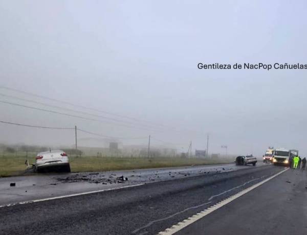 ACCIDENTE FATAL EN LA RUTA 205 EN UN ESCENARIO DE NIEBLA CERRADA