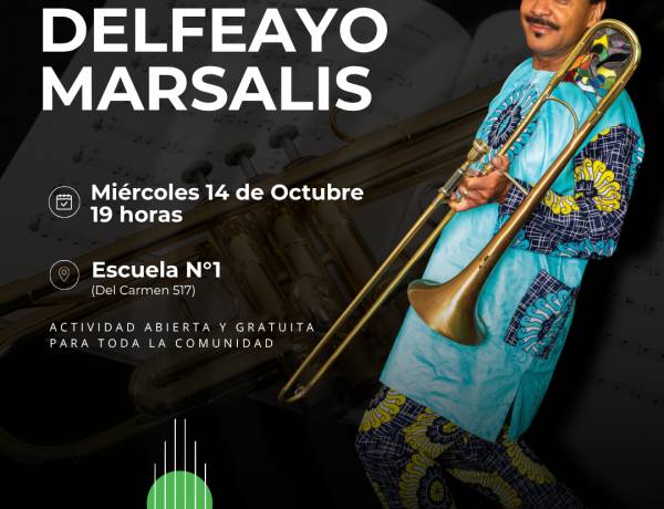 DELFEAYO MARSALIS BRINDARÁ UNA CLASE MAGISTRAL GRATUITA Y ABIERTA A TODA LA COMUNIDAD