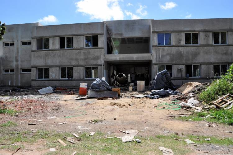 Avances en el futuro hospital de Animales Grandes de la UCES