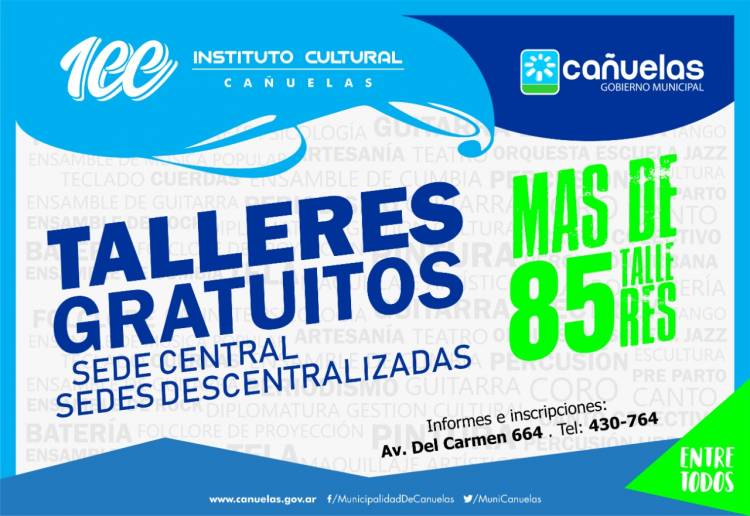 Abrieron las inscripciones a los talleres gratuitos del ICC