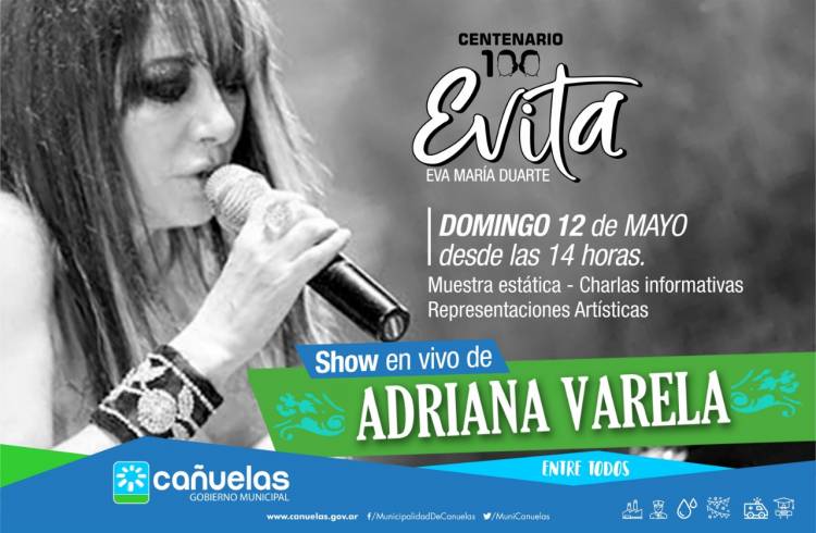 Cañuelas se prepara para conmemorar los 100 años del natalicio de Eva Duarte