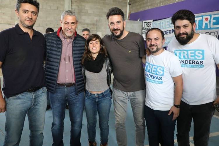 Alejandro Cid Menna y Rodrigo Ruete participaron del Plenario de Tres Banderas en Avellaneda.