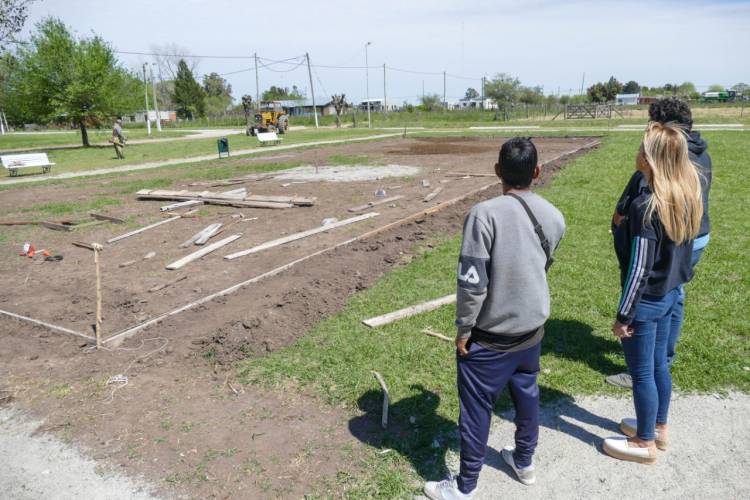 Colaboración con la educación y monitoreo del nuevo parque de Udaondo