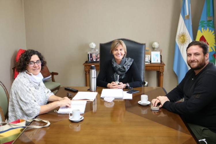 Marisa Fassi recibió al diputado nacional Federico Fagioli