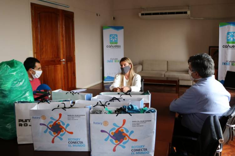 El Rotary donó insumos para el Marzetti