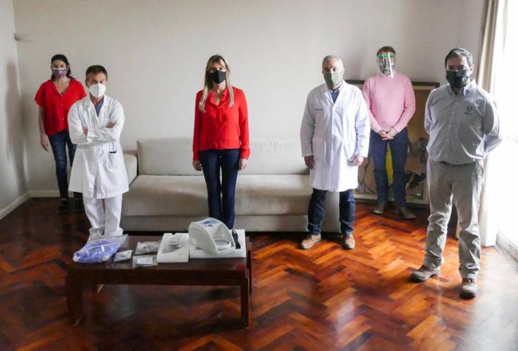 COVID-19: Donan más equipamiento para el Hospital Regional
