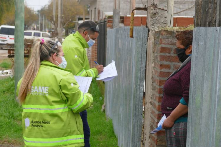 COVID-19: El Programa DetectAR relevó la situación de casi mil familias en Máximo Paz